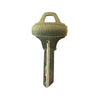 Schlage SCH / C123 6-Pin Key Blank - Brass (JMA SLG-42DS)