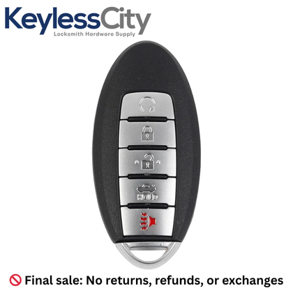 2016-2018 Infiniti QX60 / 5-Button Smart Key / PN: 285E3-9NF5A / KR5S180144014 (IC 204) (Sold As-Is)