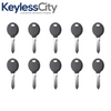 10 X Chrysler/ Dodge/ Jeep Y160 Transponder Key (4D64) (AFTERMARKET) (BUNDLE OF 10)