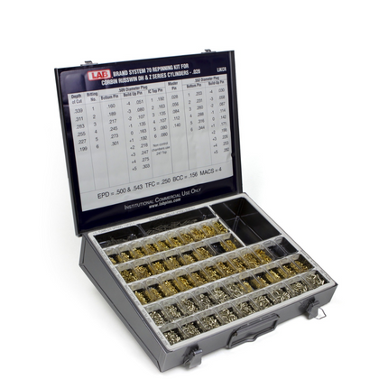 LIKCR- LAB Brand Corbin Russwin Rekeying Kit (System 70 DH and Z Class .509 & 552 Dia. Plugs, .028 Inc.)