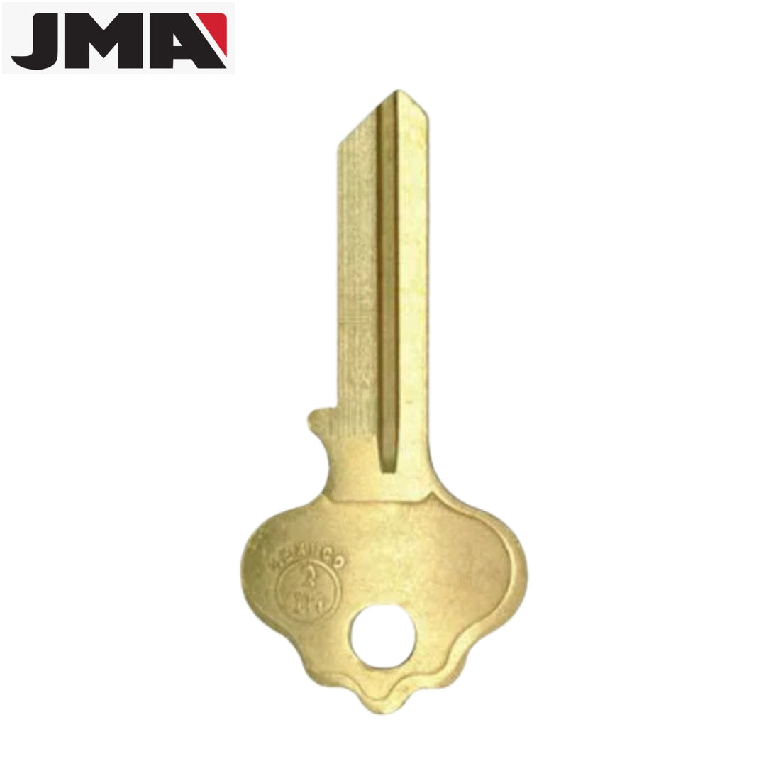 IN3 / IN36 JMA 5-Wafer Cabinet Key - Brass (JMA ILC-4DE)