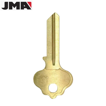 IN3 / IN36 JMA 5-Wafer Cabinet Key - Brass (JMA ILC-4DE)