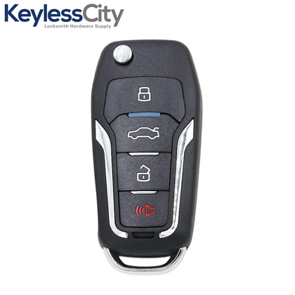 2000-2019 Mercury Lincoln Ford / 4-Button Flip Key / PN: 5912512 / CWTWB1U331 (AFTERMARKET)