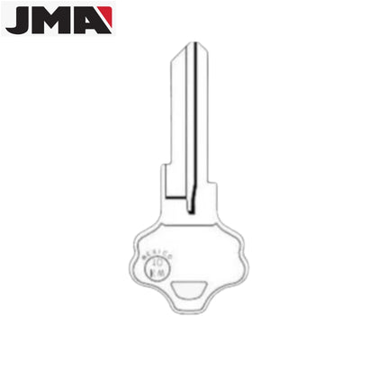 KW10 NP Key Blank - Nickel Plated (JMA KWI-2DE-NP)