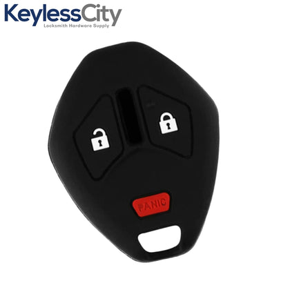 2007-2015 Mitsubishi / 3-Button Remote Head Key Silicone Cover / MIT3 / OUCG8D-620M-A