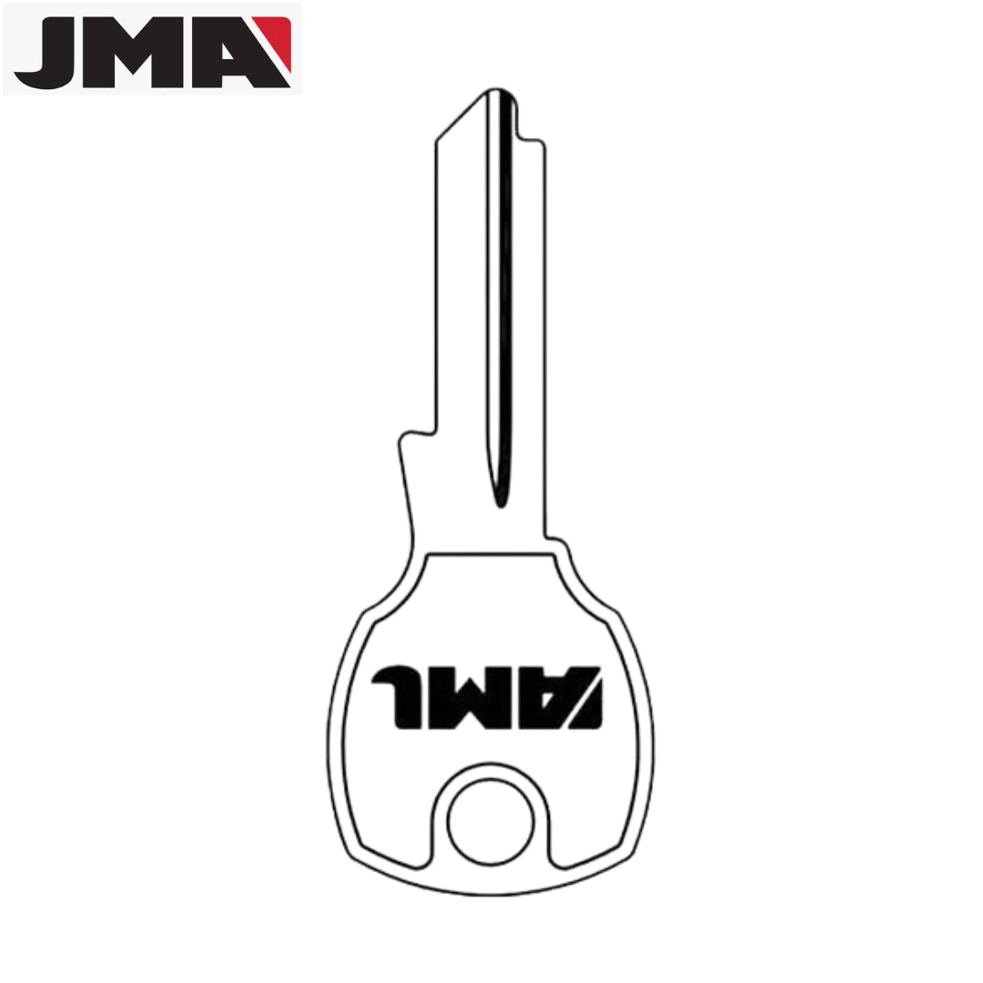 NA24 / 1069LC National Cabinet Key - Brass (JMA NTR-1D)