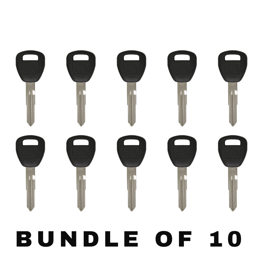 10 X Honda / Acura HD106 Transponder Key (AFTERMARKET) (BUNDLE OF 10)