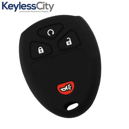 2007-2016 Buick Cadillac Chevrolet GMC Saturn / 4-Button Remote Keyless Entry Key Silicone Cover / OUC60270