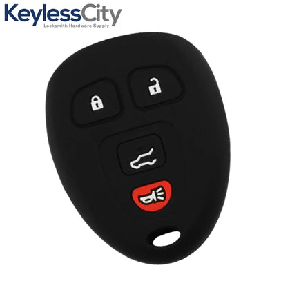 2007-2015 Buick Cadillac Chevrolet GMC Saturn / 4-Button Remote Keyless Entry Key Silicone Cover / OUC60270