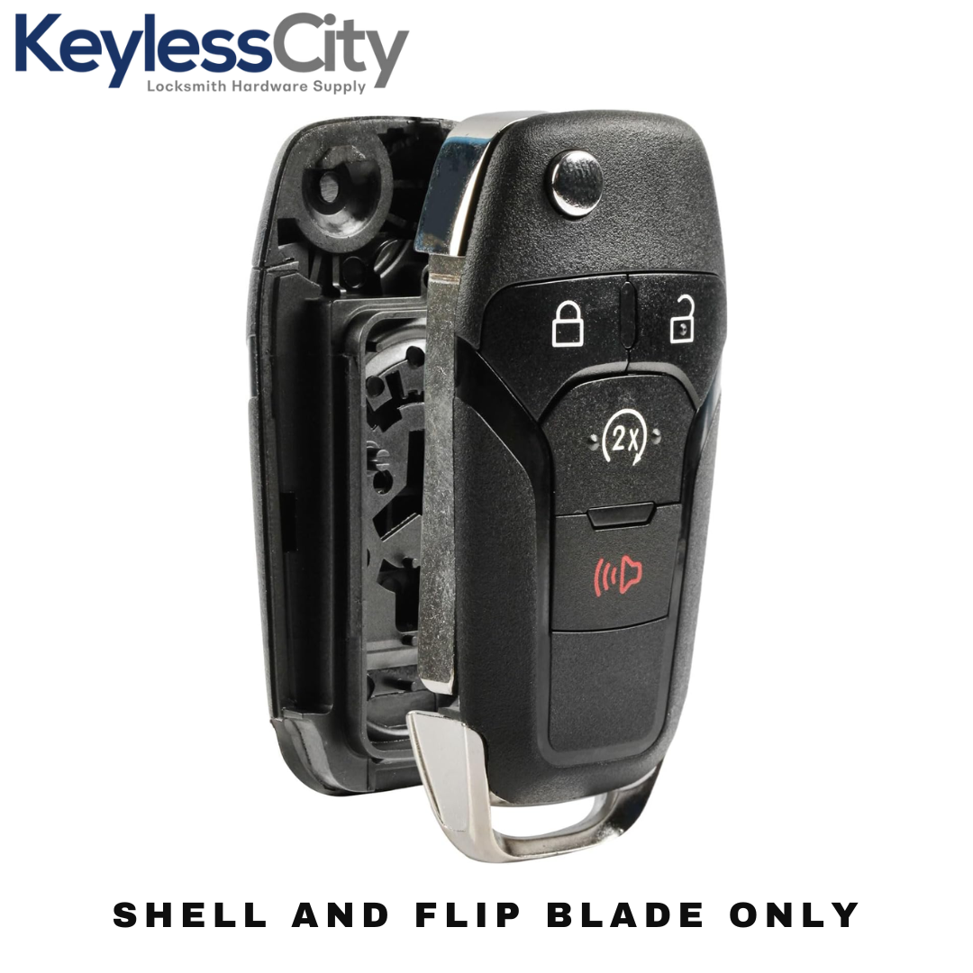 2013-2016 Ford Fusion Flip Key SHELL for N5F-A08TAA (AFTERMARKET
