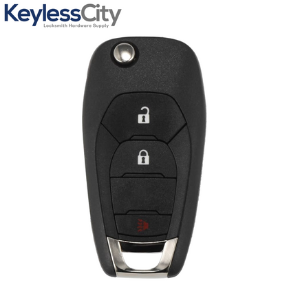 2019-2022 Chevrolet / 3-Button Remote Flip Key / PN: 13522783 / LXP-T003 (AFTERMARKET)