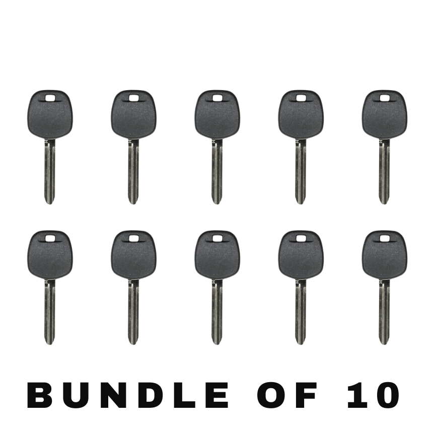 10 X 2017-2020 Subaru B110 Transponder Key / H Chip (AFTERMARKET) (BUNDLE OF 10)