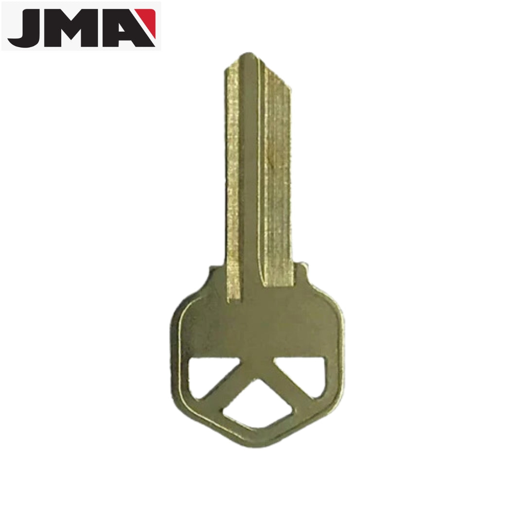 KW1 Keys - Brass Finish Kwikset Key Blanks (JMA KW1-1KE-BR)