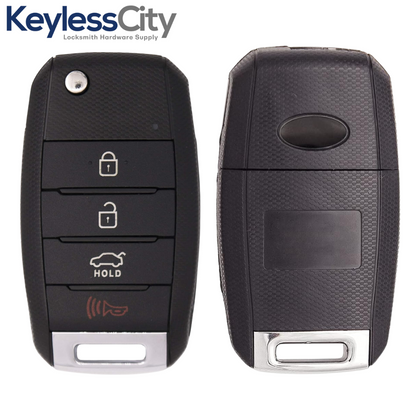 2017-2018 Kia Forte / 4-Button Flip Key / PN: 95430-A7200 / OSLOKA-875T (YD) (AFTERMARKET)