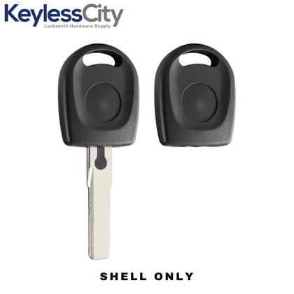 HU66 / Audi / Volkswagen / Transponder Key SHELL/ High Security Blade / (No Chip) (AFTERMARKET)