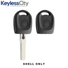 HU66 / Audi / Volkswagen / Transponder Key SHELL/ High Security Blade / (No Chip) (AFTERMARKET)