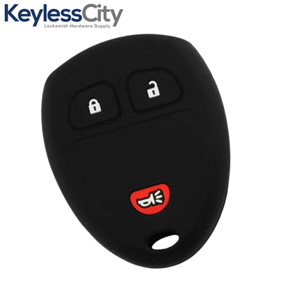 2007-2015 Buick Cadillac Chevrolet GMC Saturn / 3-Button Remote Keyless Entry Key Silicone Cover / OUC60270