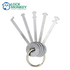 5-Pc Warded Padlock Pick Set (MK210) (LOCK MONKEY)