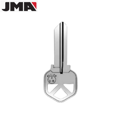 JMA - KW1 Keys - Nickel Finish Kwikset Key Blanks (JMA KW1-1KE-NP)