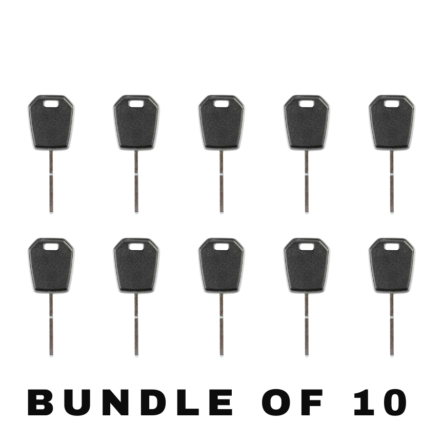 10 X 2013-2020 Ford Lincoln Side-Mill Transponder Key 128 Bit / HU101 (AFTERMARKET) (BUNDLE OF 10)