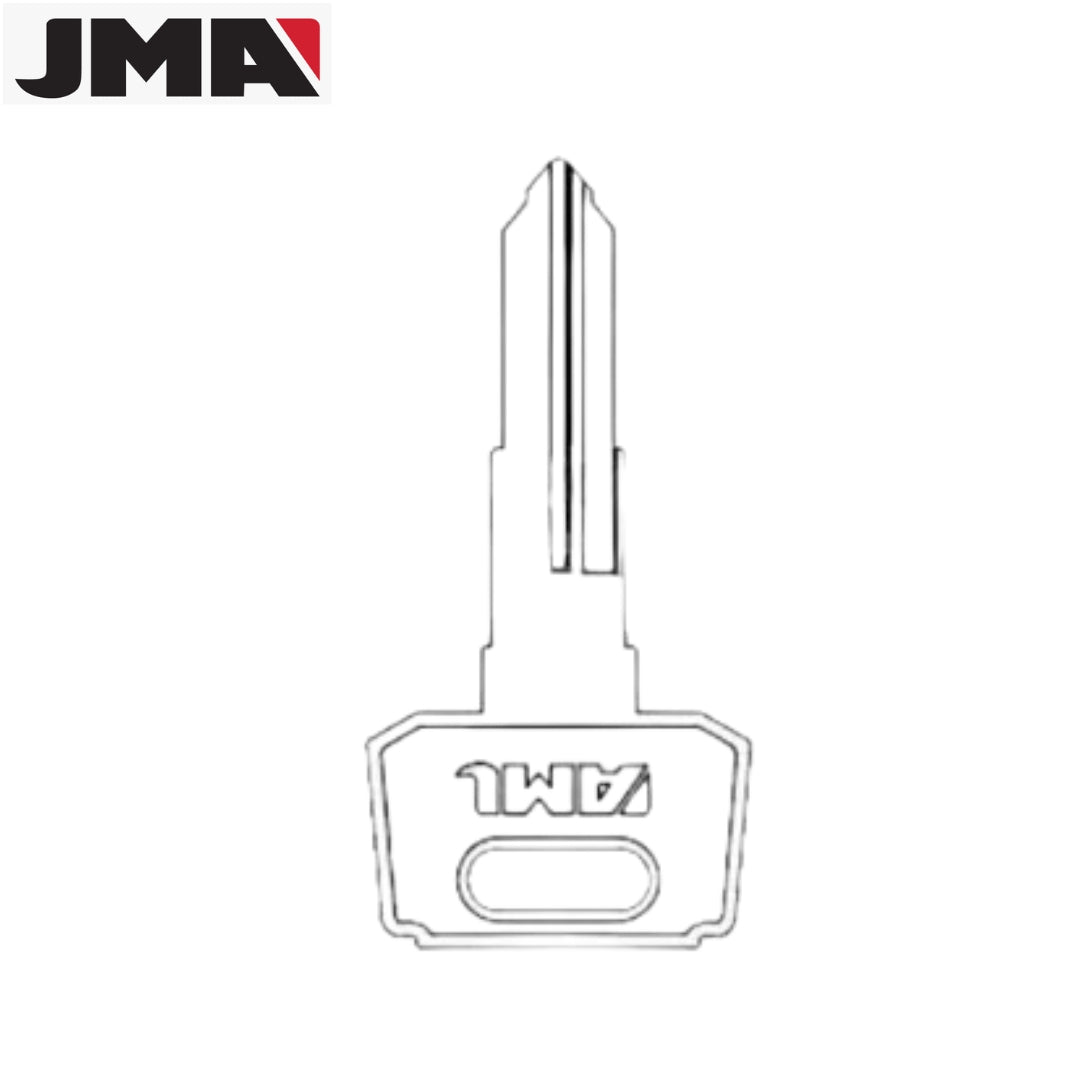 YH49 / X118 - Yamaha - Motorcycle Key blank (JMA YAMA-19D)