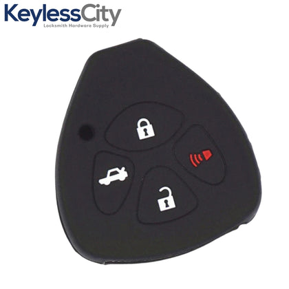 2007-2016 Toyota Scion / 4-Button Remote Head Key Silicone Cover / TR47 / HYQ12BBY