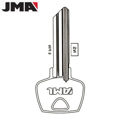 SAR-7S - Sargent 6 Pin Key Blank (JMA SAR-7S)
