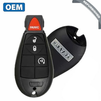 2013-2022 RAM 4 Buttons Fobik Key / 433MHz / 56046955 / 68508721 / GQ4-53T (OEM Refurbished)
