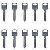 10 X Ilco - H75 - 1196FD - Ford - Metal Key Blank (BUNDLE OF 10)