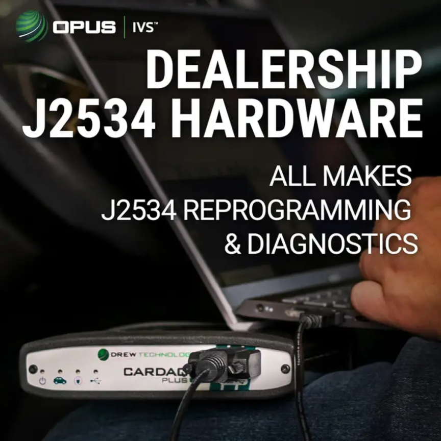 Opus - CarDAQ Plus 3 Kit - J2534 - All-in-One Pass-Thru Device for Multiple Vehicle Brands - DOIP, PDU, and CAN FD