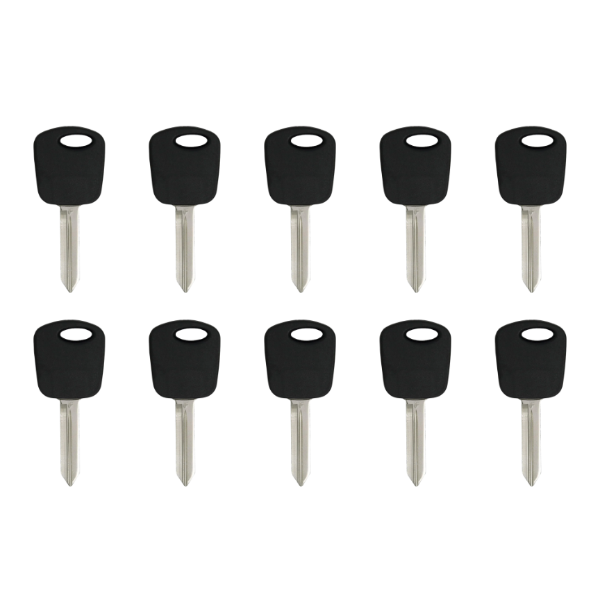 10 X H74 / H86 Ford Mazda Lincoln Transponder Key (4D60 Chip) (AFTERMARKET) (BUNDLE OF 10)