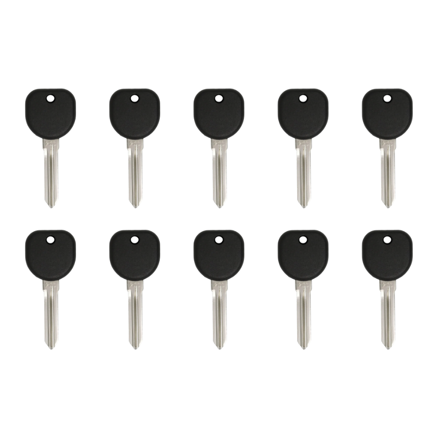 10 X 1998-2008 GM - B99 PK3 Transponder Key (ID 13 Chip) (AFTERMARKET) (BUNDLE OF 10)