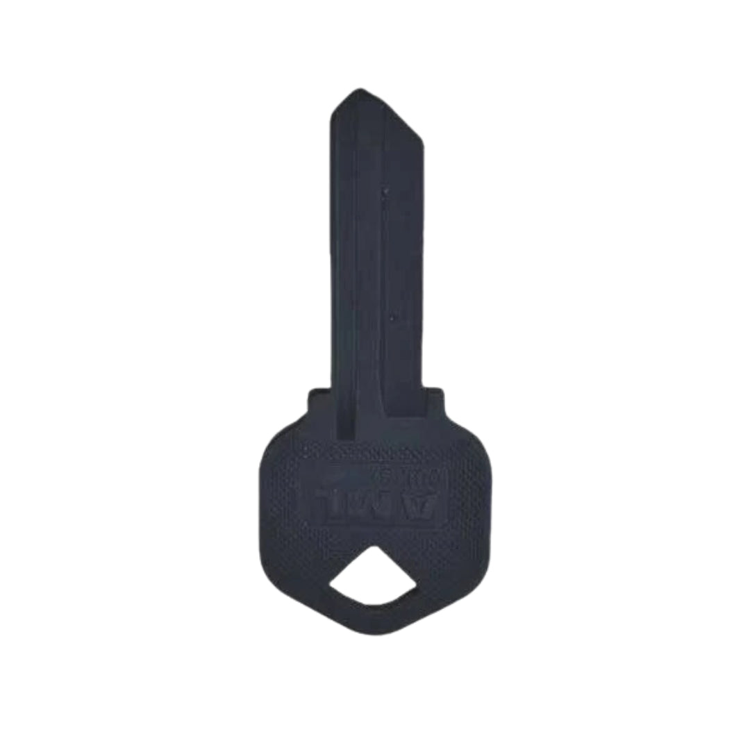 KW1 Key - Aluminum Kwikset Key Blanks - Black (JMA KWI-1.ABK)