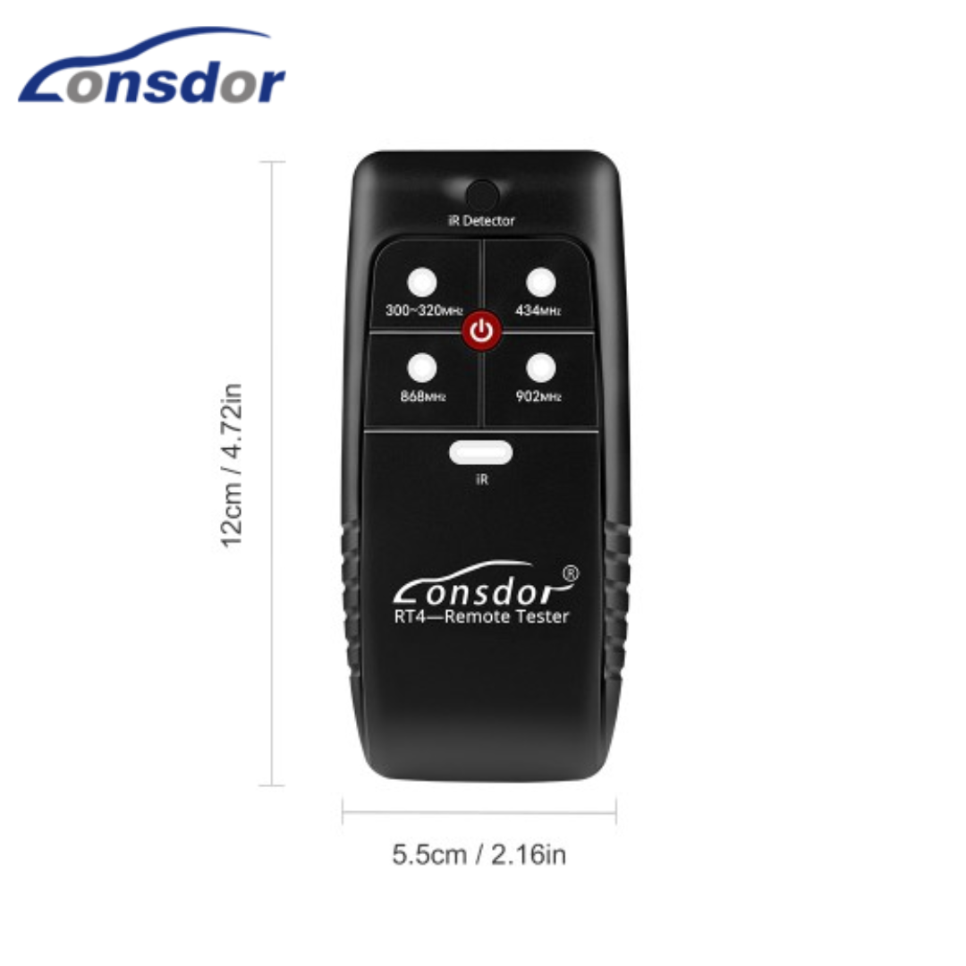 Lonsdor RT4 IR/FR Remote Tester for 868mhz 433mhz 902mhz 315mhz