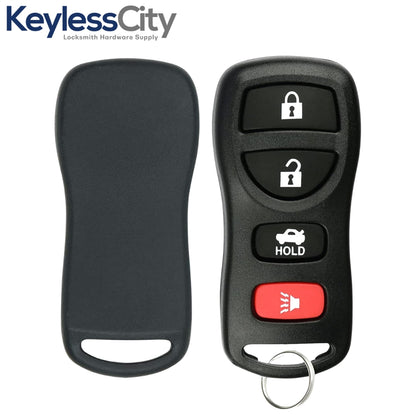 2002-2017 Nissan / Infiniti / 4-Button Keyless Entry Remote / KBRASTU15 (AFTERMARKET)