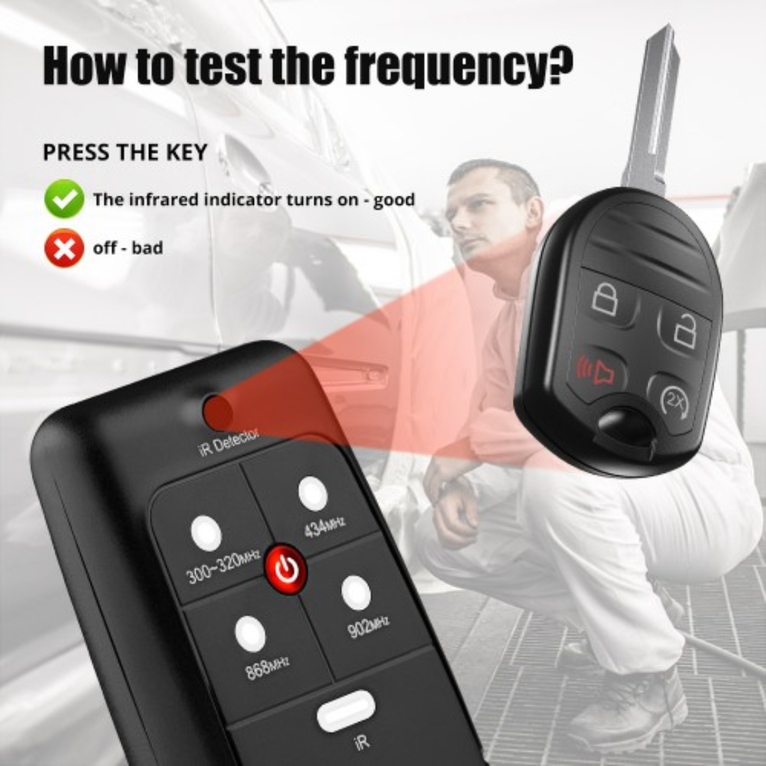 Lonsdor RT4 IR/FR Remote Tester for 868mhz 433mhz 902mhz 315mhz