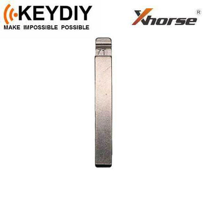 KEYDIY - HU100 - Flip Key Blade - #71 - For Xhorse / Keydiy Universal Remote Flip Keys