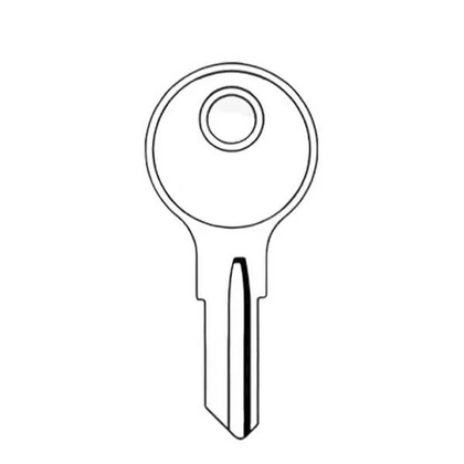 IN29 / 1054UN JMA Cabinet Key - Nickle (JMA ILC-3)