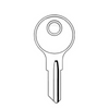 IN29 / 1054UN JMA Cabinet Key - Nickle (JMA ILC-3)