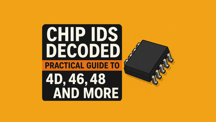 Chip IDs Decoded — Practical Guide to 4D, 46, 48, 8A and More