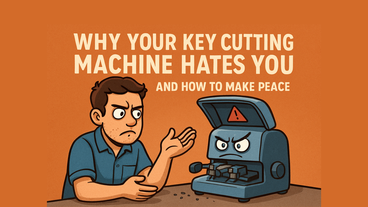 Why Your Key Cutting Machine Hates You