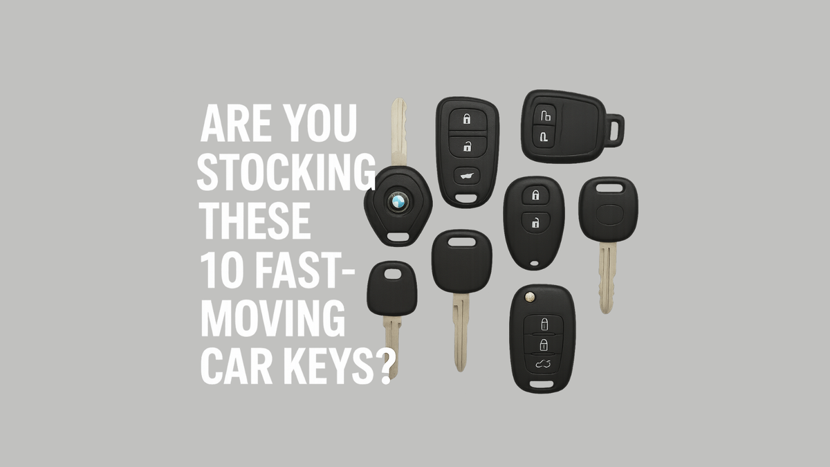 Are You Stocking These 10 Fast-Moving Car Keys?
