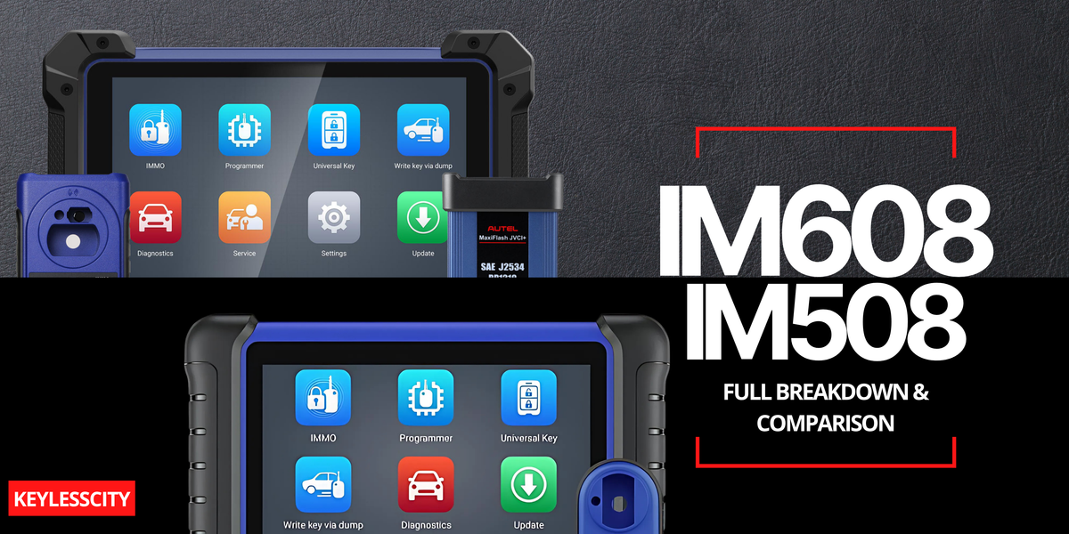 A clear, real-world comparison of the Autel IM508 and IM608 key programmers—built for locksmiths who need to choose the right tool for their work.