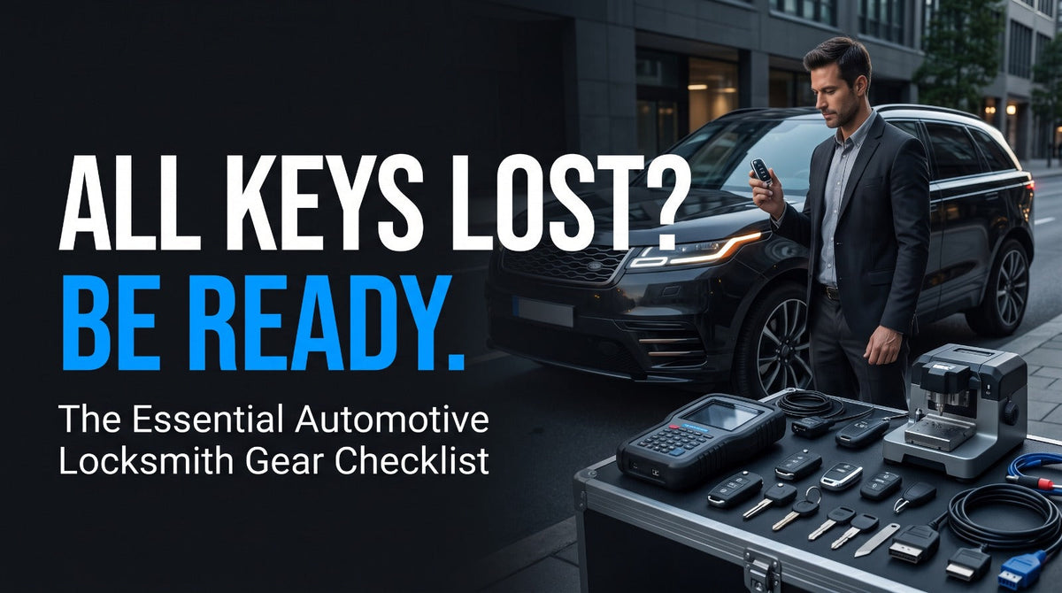All Keys Lost Jobs: The Essential Automotive Locksmith Gear Checklist