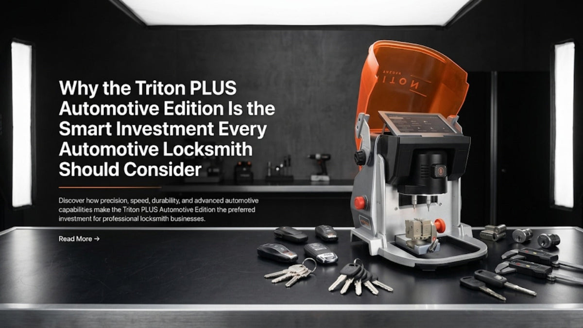 Why the Triton PLUS Automotive Edition Is the Smart Investment Every Automotive Locksmith Should Consider