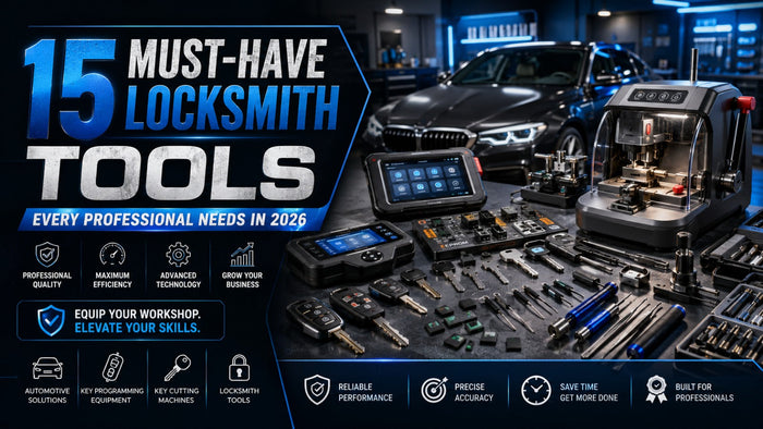 15 Must-Have Locksmith Tools Every Professional Needs in 2026