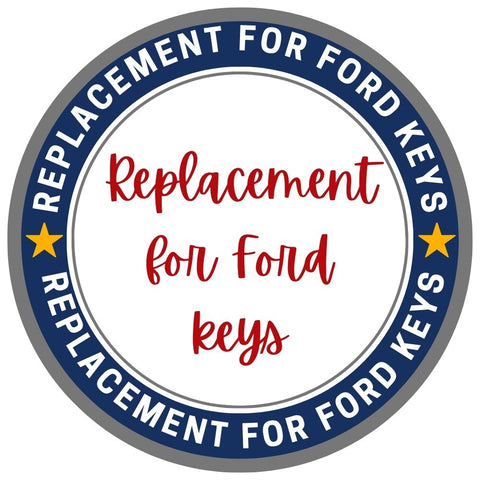 Replacement for Ford keys