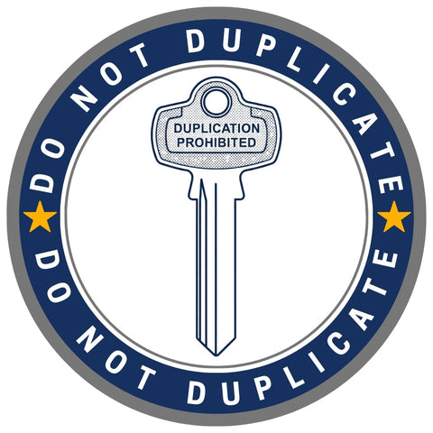Do Not Duplicate Keys