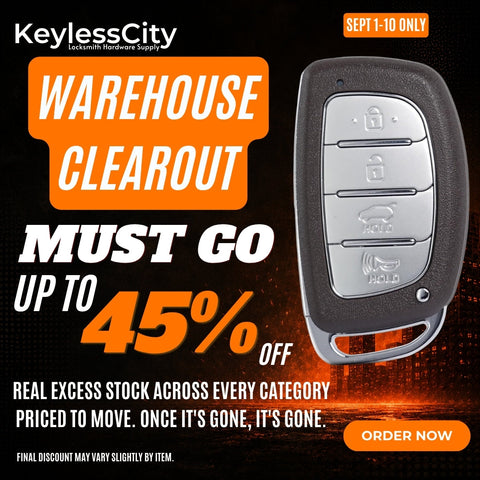 Labor Day - Warehouse Clear-out