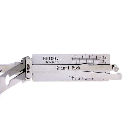 CLASSIC LISHI - HU100 GM / 8 Cut / 2-In-1 Pick & Decoder / AG